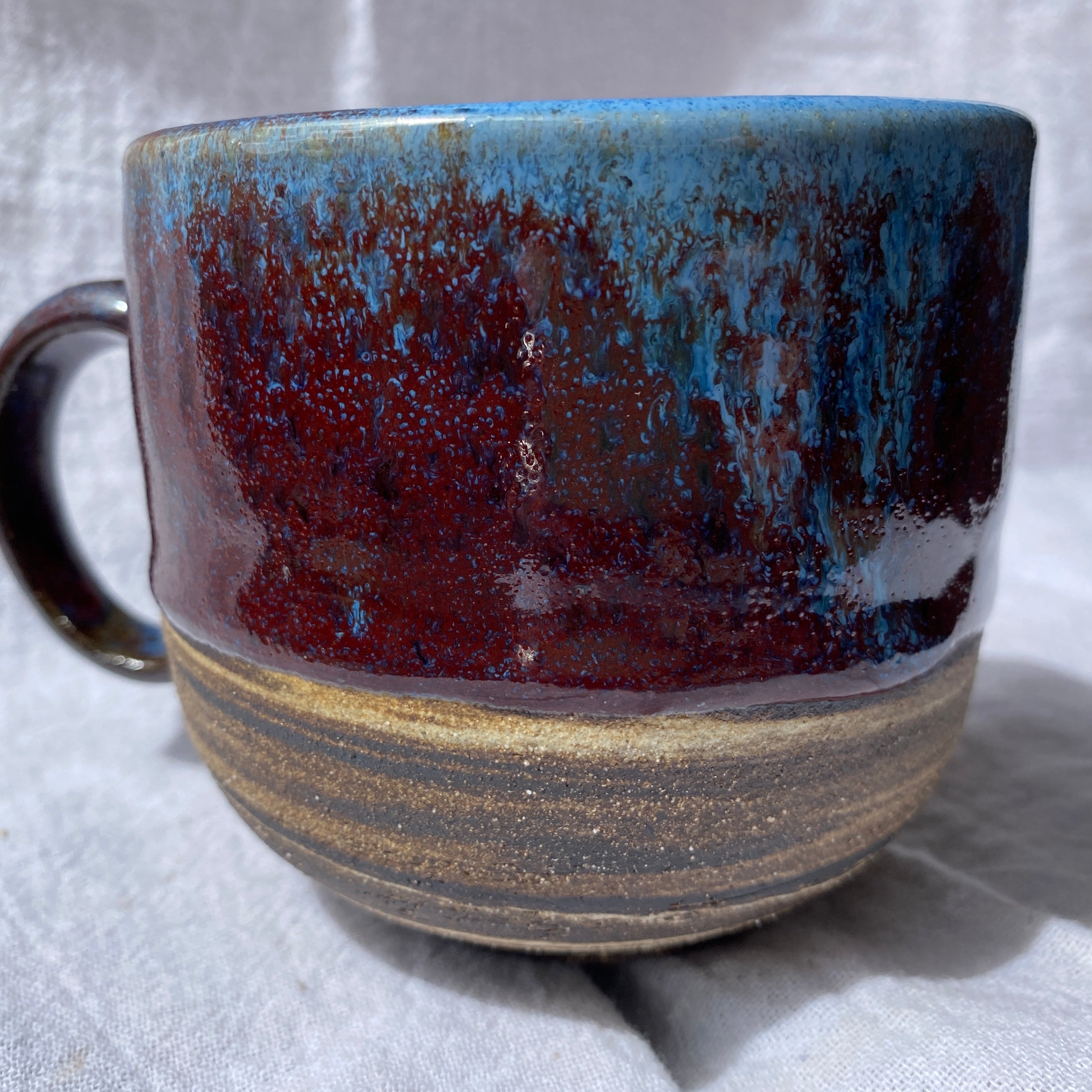 Rust Spiral Jetty Mug – groovymoonceramics