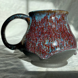 Red flux mug