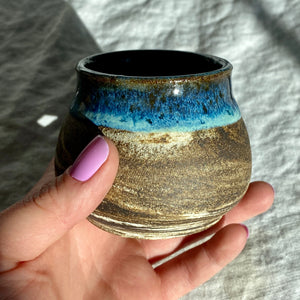 Azure Swirl Cup