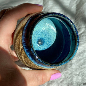 Azure Swirl Cup