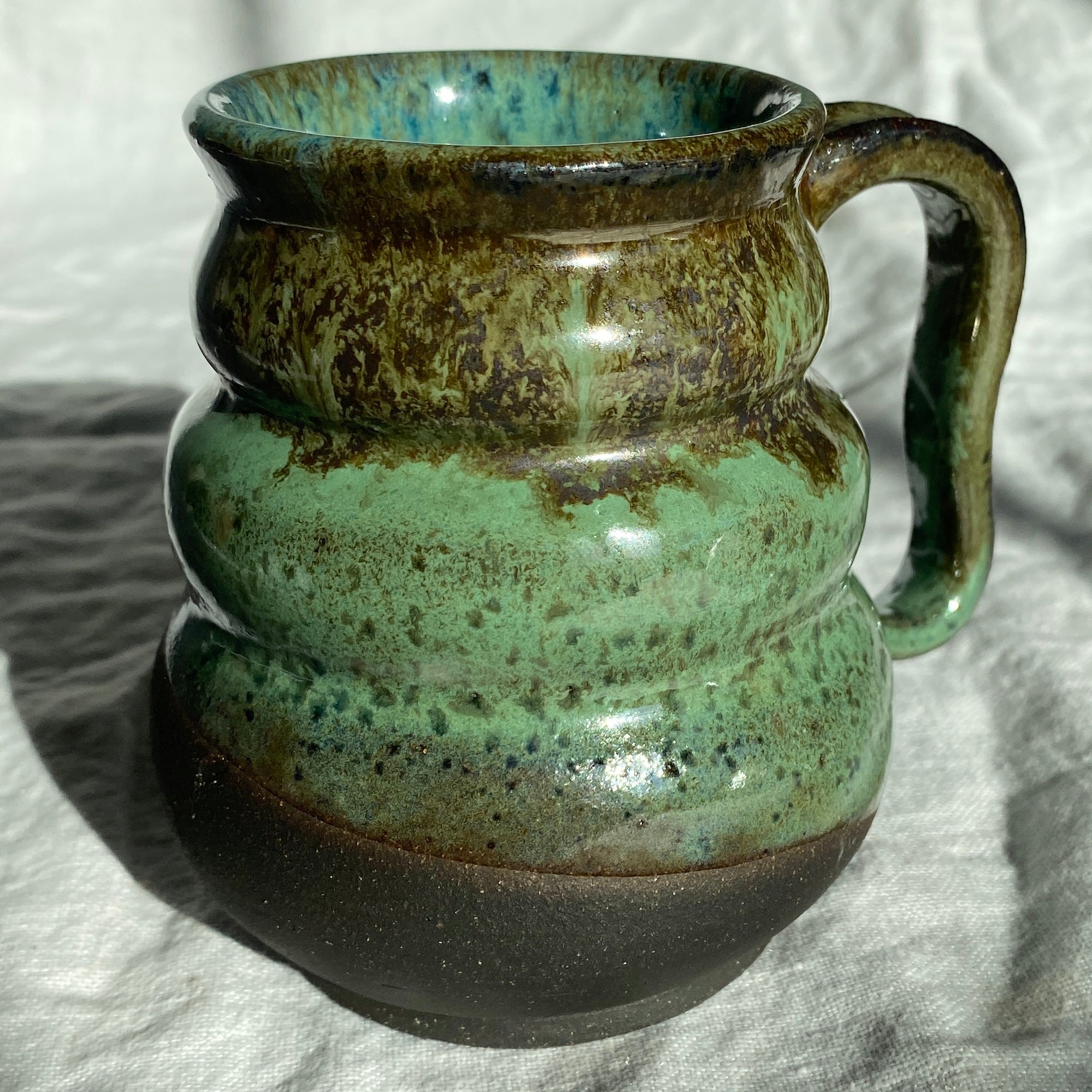 Green Funky Mug