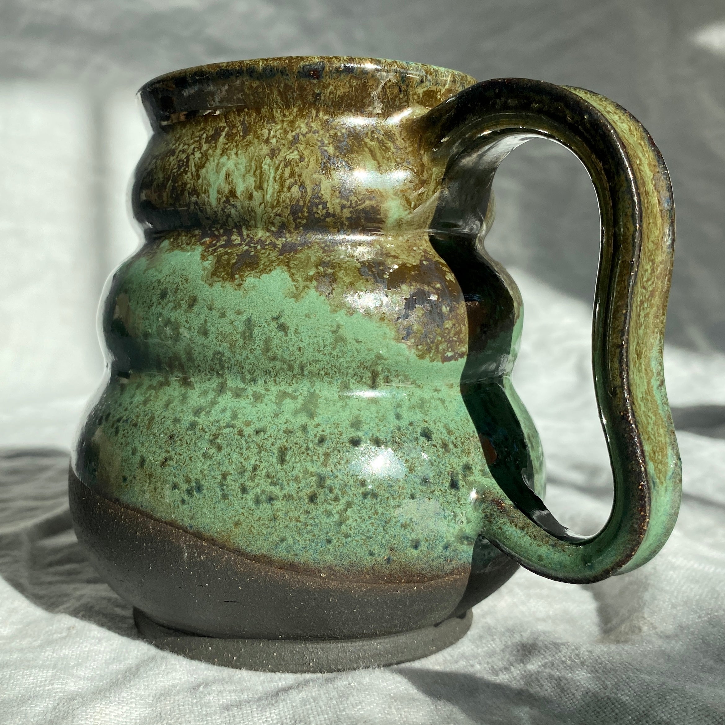 Green Funky Mug