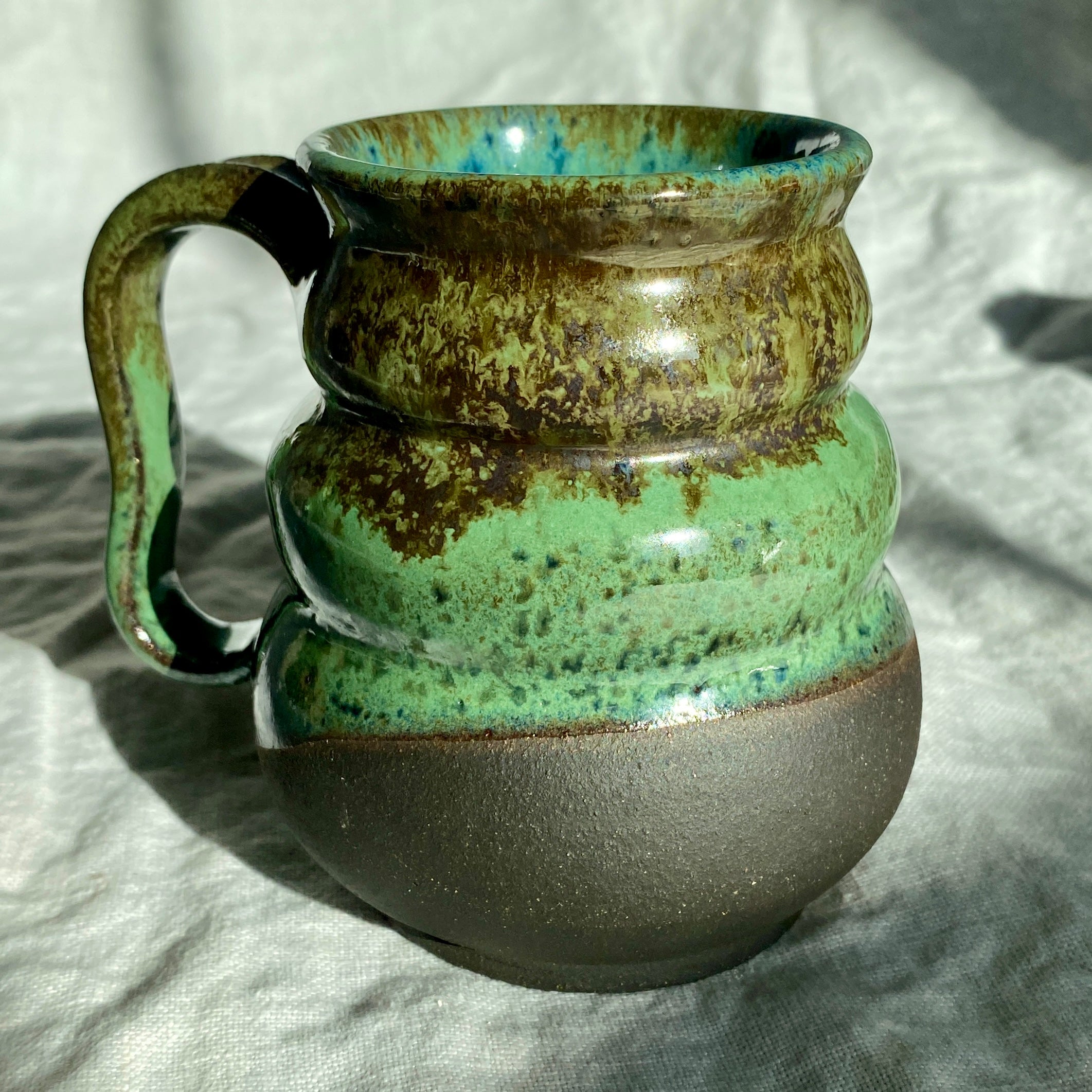 Green Funky Mug