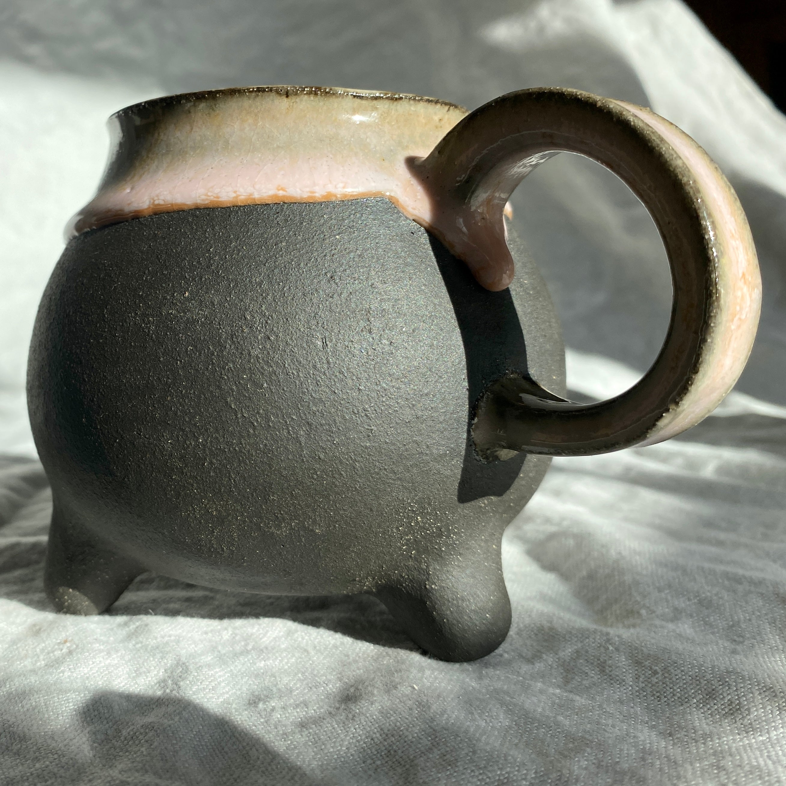 Georgia Peach Footed Mug