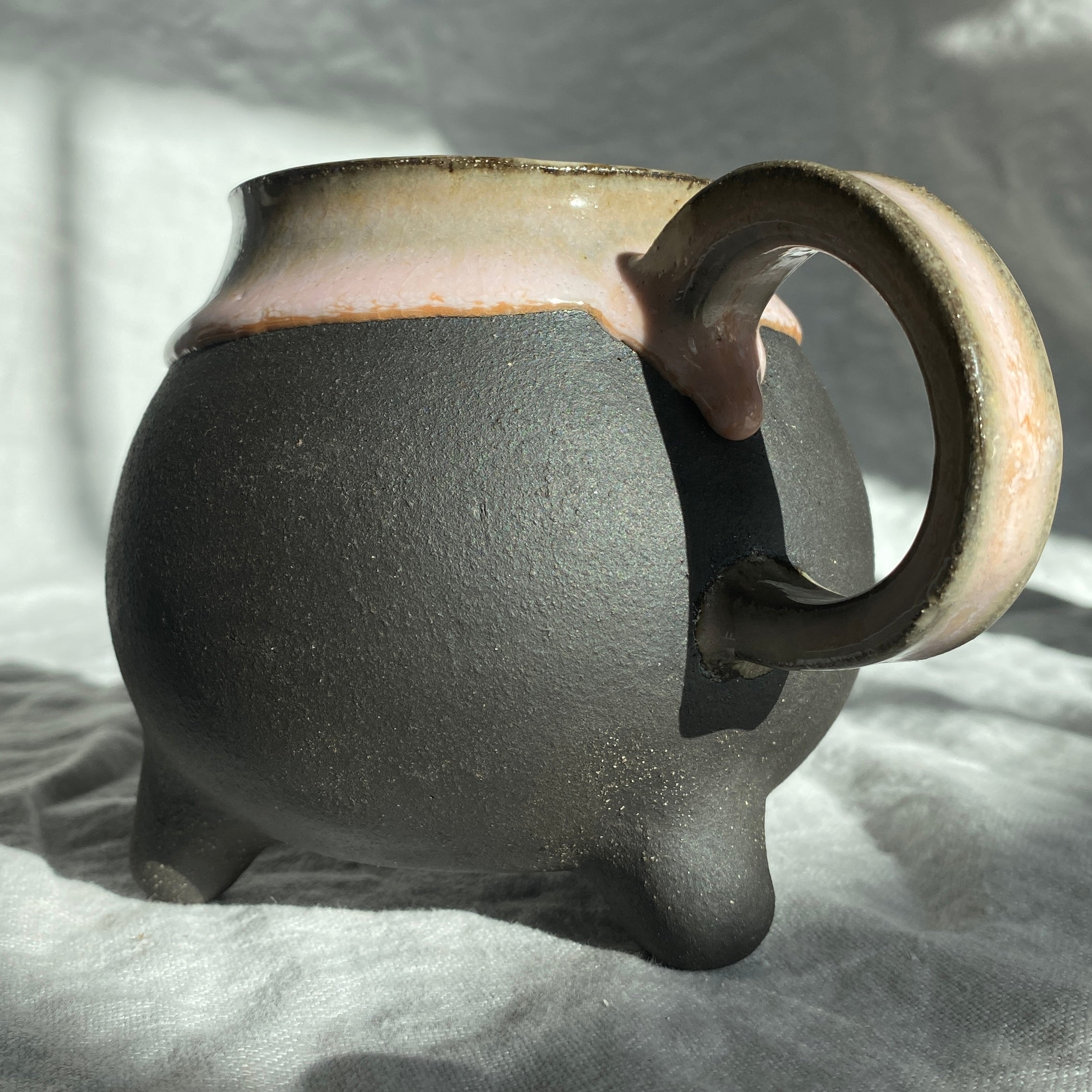 Georgia Peach Footed Mug