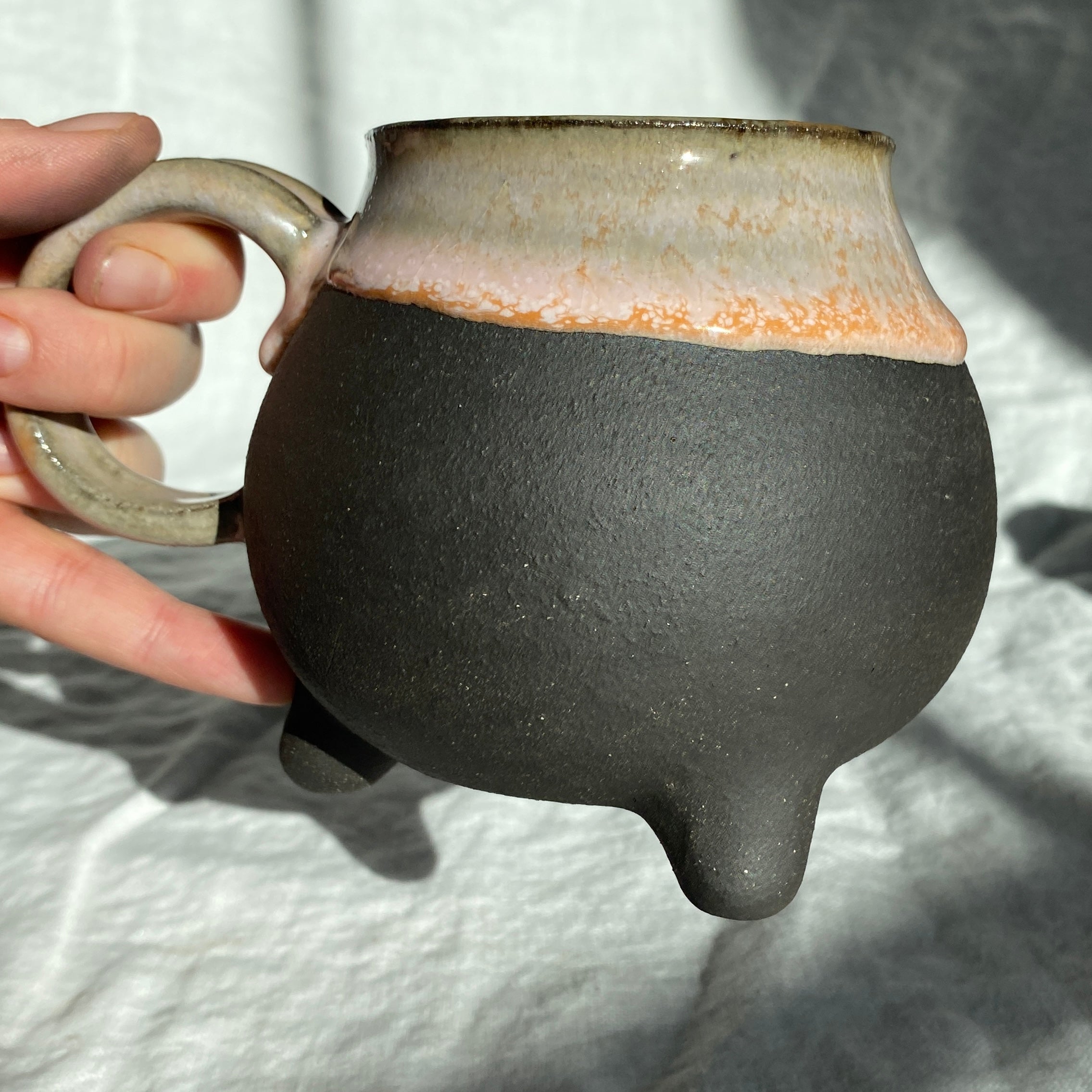 Georgia Peach Footed Mug