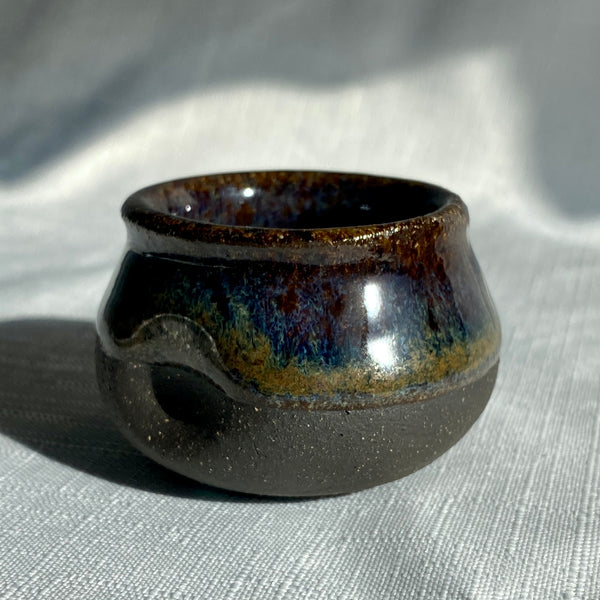 Shot Glass With Finger Indents 2 – groovymoonceramics