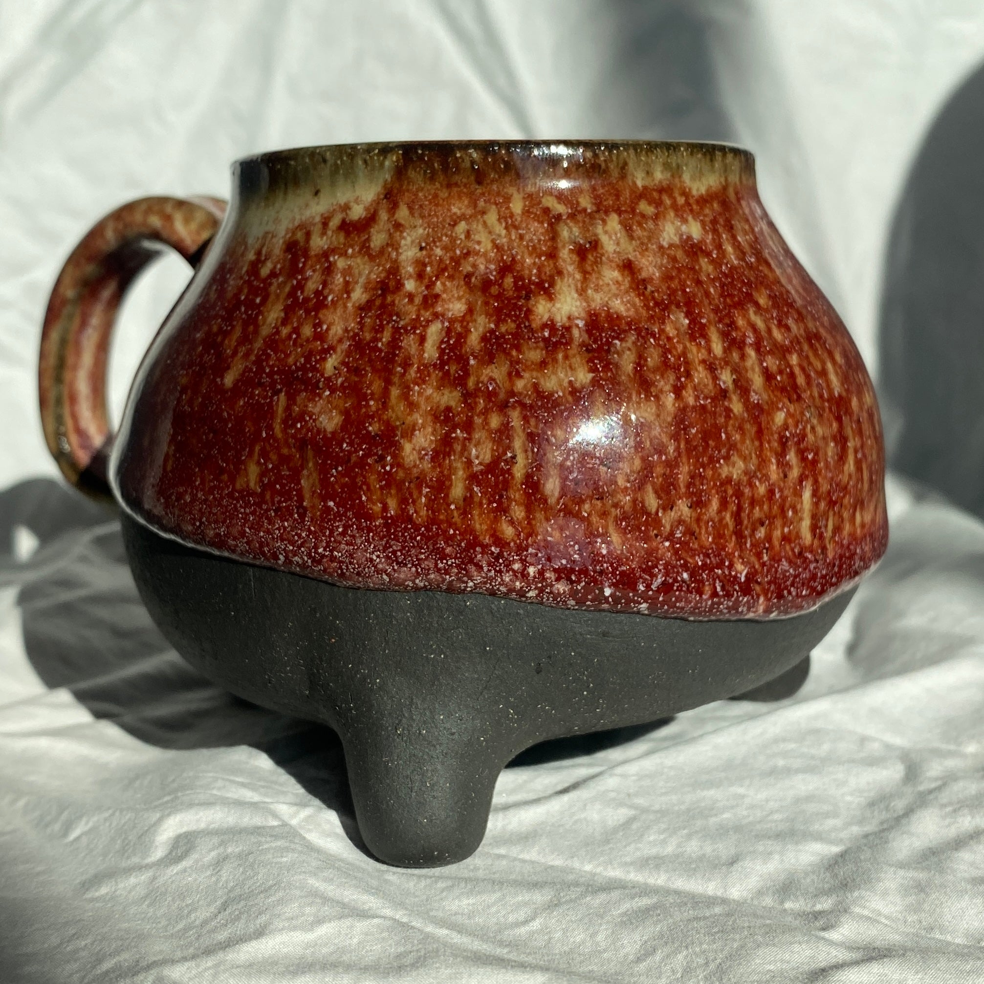 Lava Footed Mug