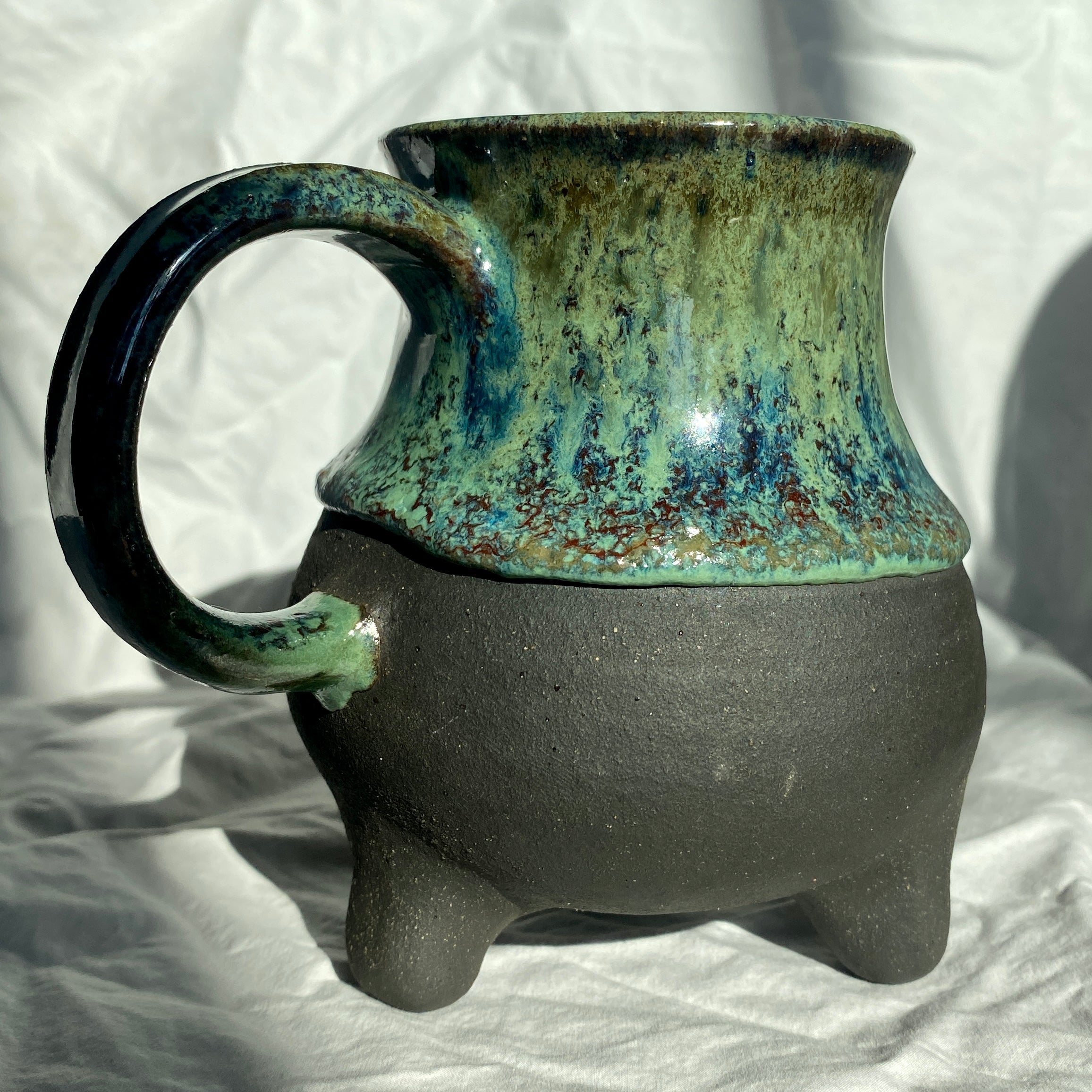 Mossy Footed Mug