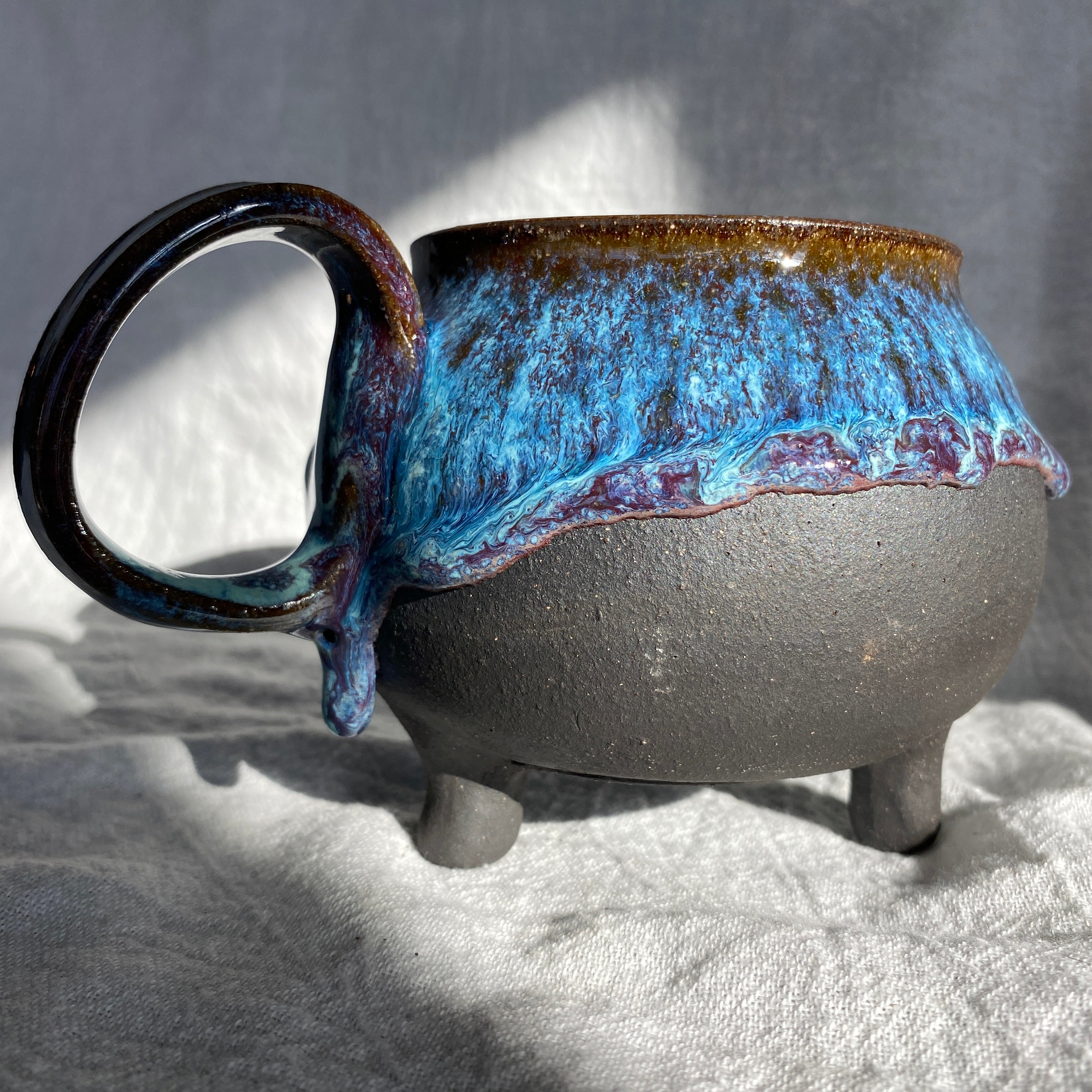 Potion Moon Footed mug