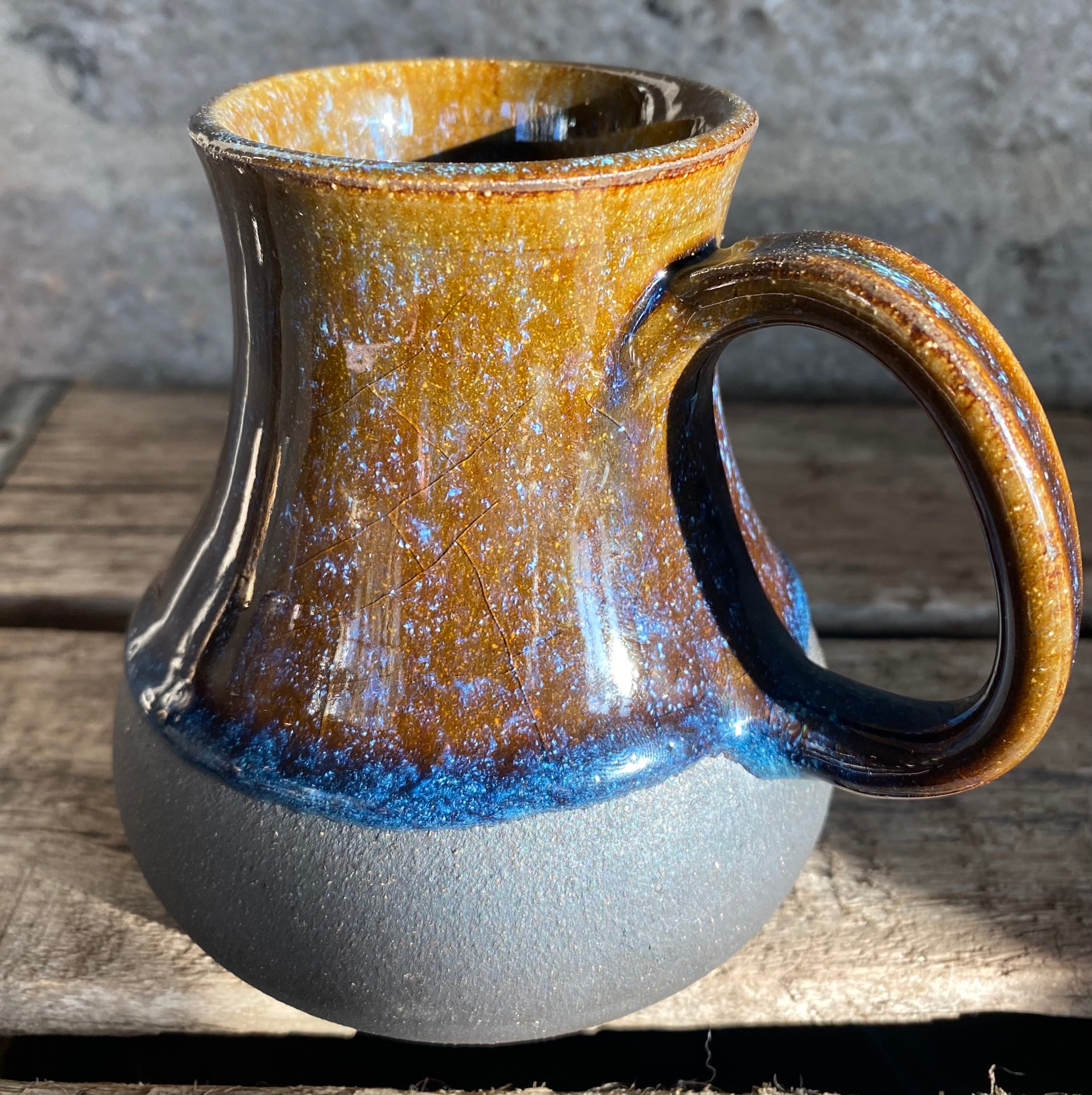 Burnt Teardrop Mug