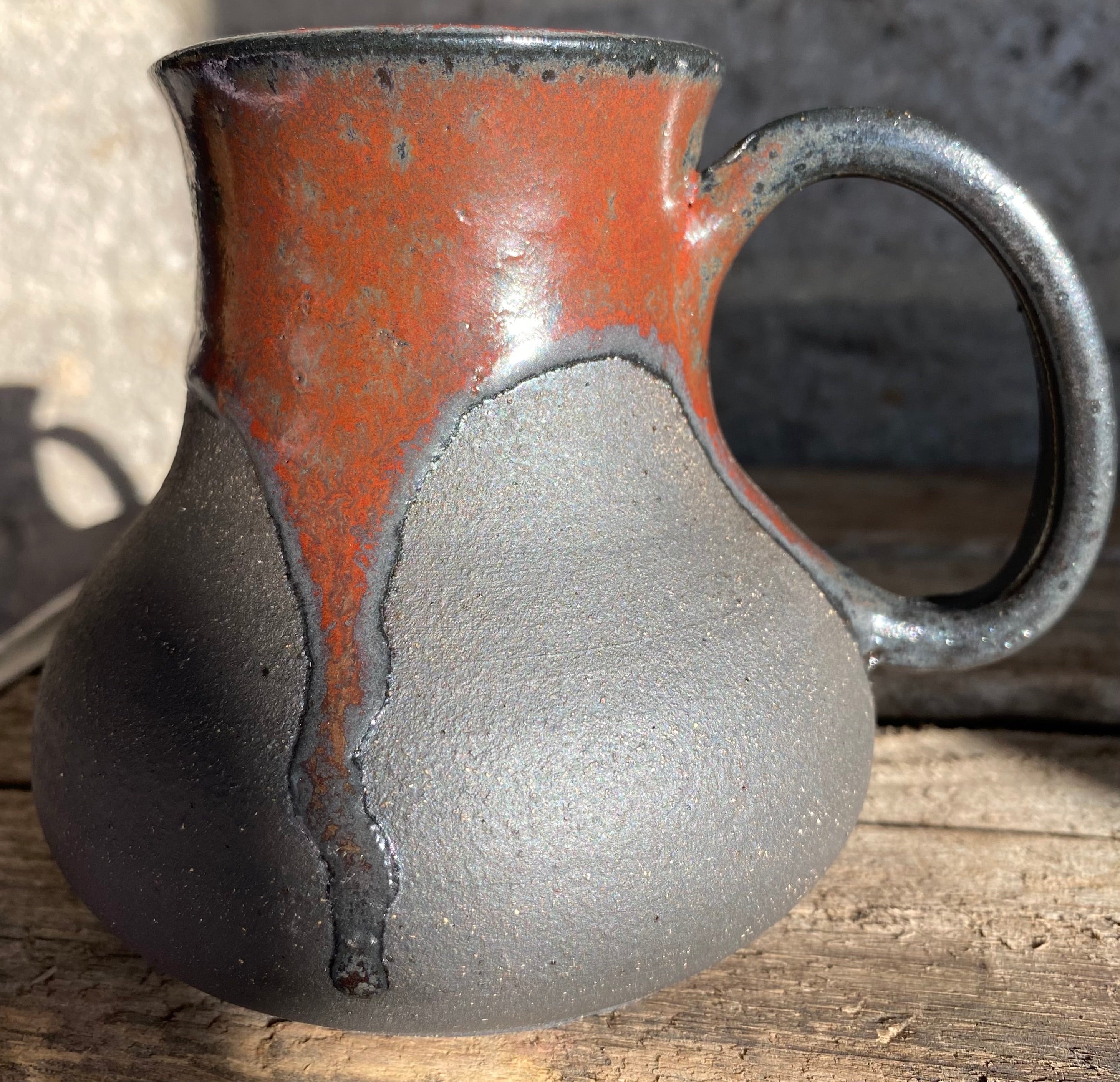 Rusty brew mug