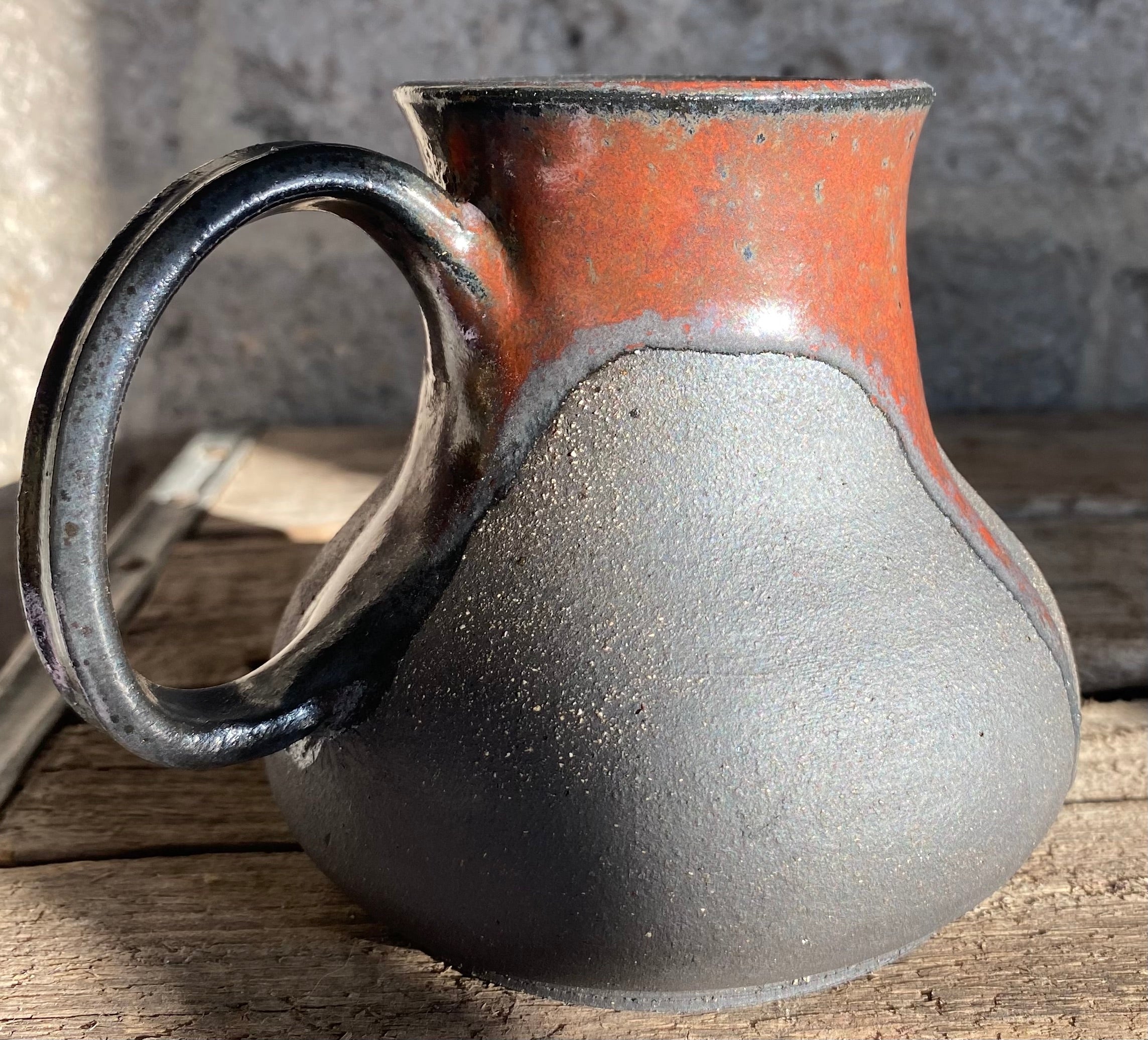 Rusty brew mug